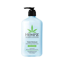 Load image into Gallery viewer, Hempz Triple Moisture Herbal Body Creme