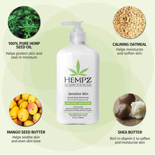 Load image into Gallery viewer, Hempz Sensitive Skin Herbal Body Moisturizer