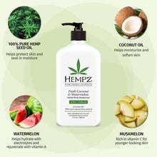Load image into Gallery viewer, Fresh Coconut & Watermelon Herbal Body Moisturizer