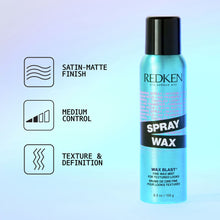 Load image into Gallery viewer, Redken Wax Blast Finishing Spray-Wax