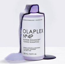 Load image into Gallery viewer, Olaplex No. 4P Blonde Enhancer Toning Shampoo