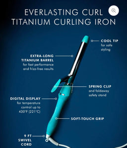 Moroccanoil Everlasting Curl Titanium Curling Iron - 50% Off!