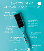 Load image into Gallery viewer, Moroccanoil Smooth Style Ceramic Heated Brush
