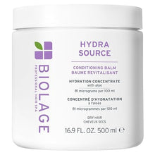 Load image into Gallery viewer, Biolage Hydrasource Conditioning Balm - 9.5oz
