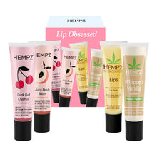 Load image into Gallery viewer, Hempz Lip Obsessed 4pk - A Pout to Remember
