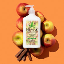 Load image into Gallery viewer, Hempz Fresh Fusions Sandalwood &amp; Apple Herbal Body Moisturizer
