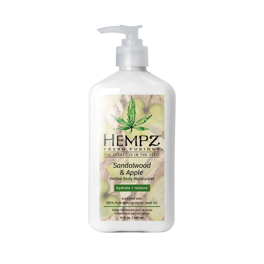 Hempz Fresh Fusions Sandalwood & Apple Herbal Body Moisturizer