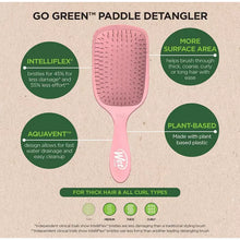 Load image into Gallery viewer, Wet Brush Go Green Paddle Detangler
