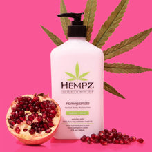 Load image into Gallery viewer, Hempz Pomegranate  Herbal Body Moisturizer
