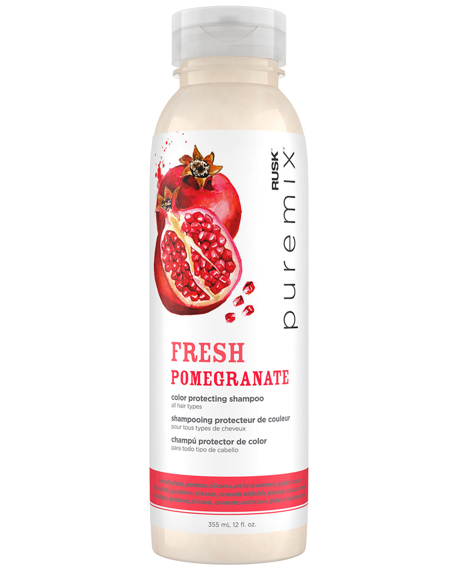 Rusk Puremix Fresh Pomegranate Color Proctecting Shampoo