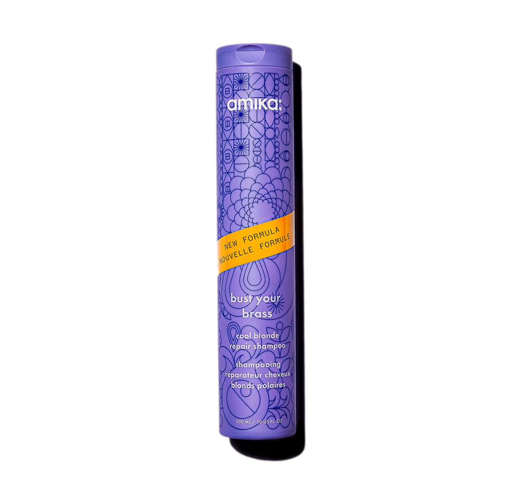 Amika Bust Your Brass Cool Blonde Repair Shampoo