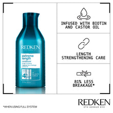Load image into Gallery viewer, Redken Extreme Length Conditioner with Biotin
