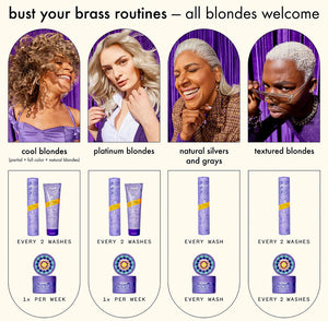 Amika Bust Your Brass Purple Conditioner